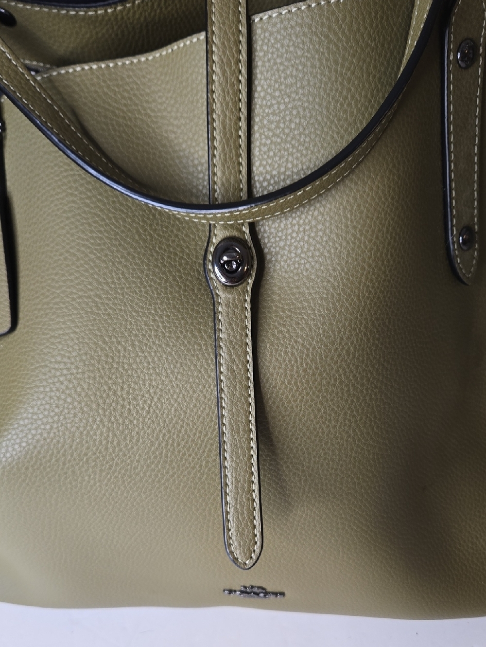 Coach Market Tote - Fatigue Stone - Green - Army - F58849 - Picture 2 of 15